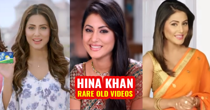 hina khan rare old video ad commercials