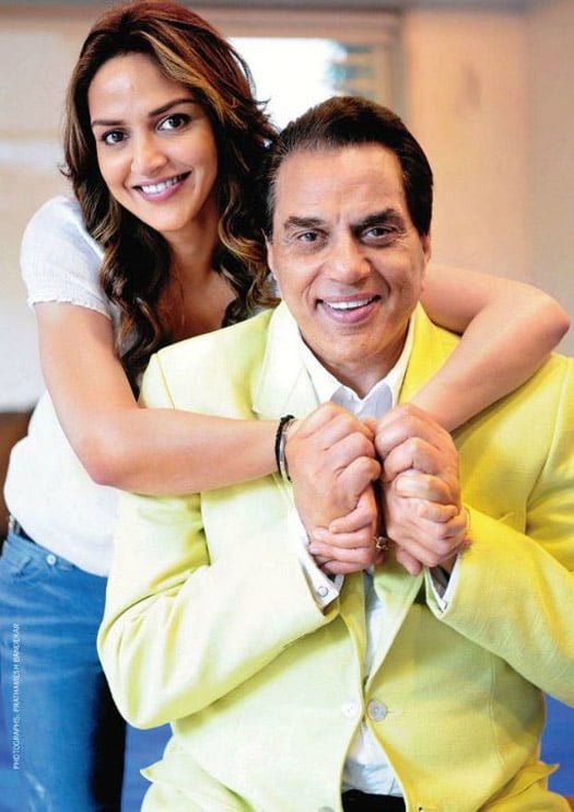 esha deol dharmender real father daughter duo