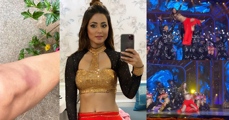 hina khan dance at star plus diwali show