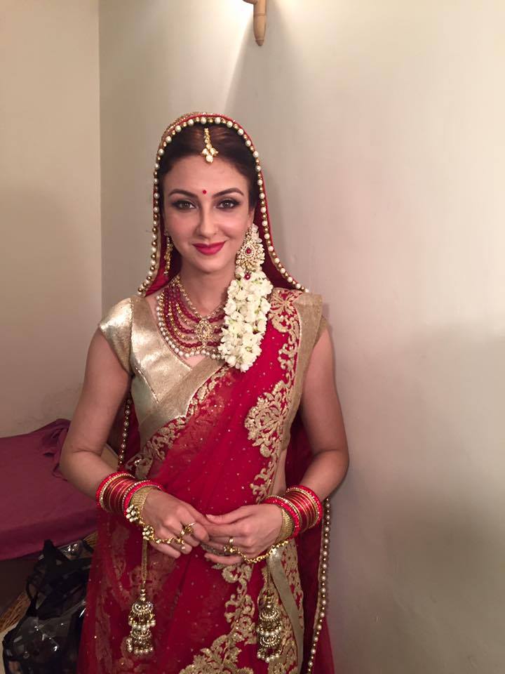 Saumya Tandon bridal look indian tv actress