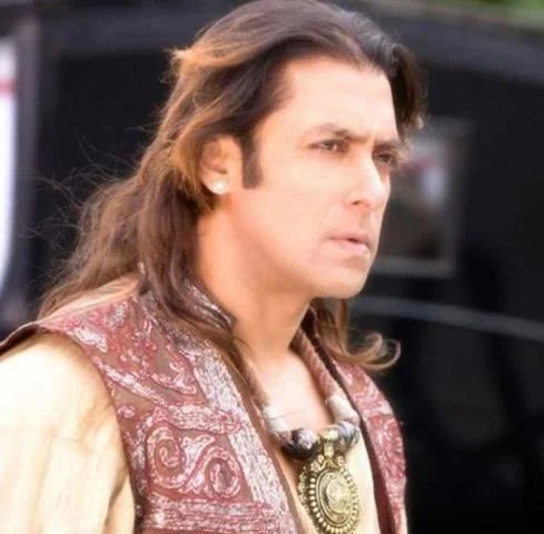 Salman Khan long hair bollywood actor hero