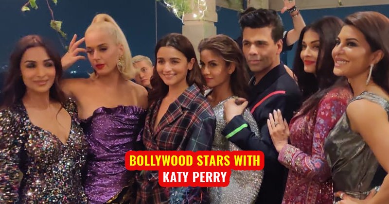 bollywood celebs with hollywood singer katy perry