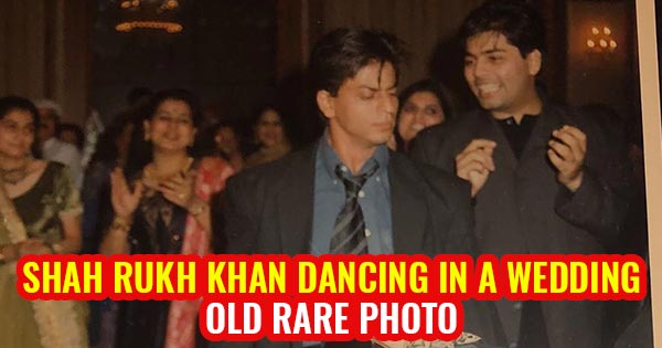 shah rukh khan dancing in a wedding rare old photo