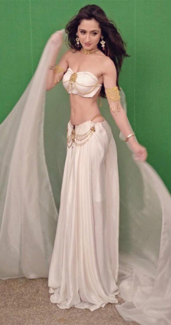 Sanjeeda Shaikh saree slim waist actress