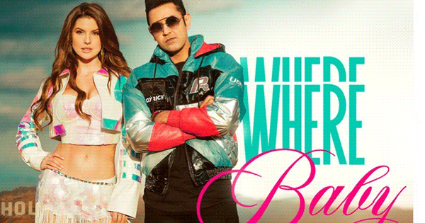 amanda cerny actress in Where baby where music video gippy grewal