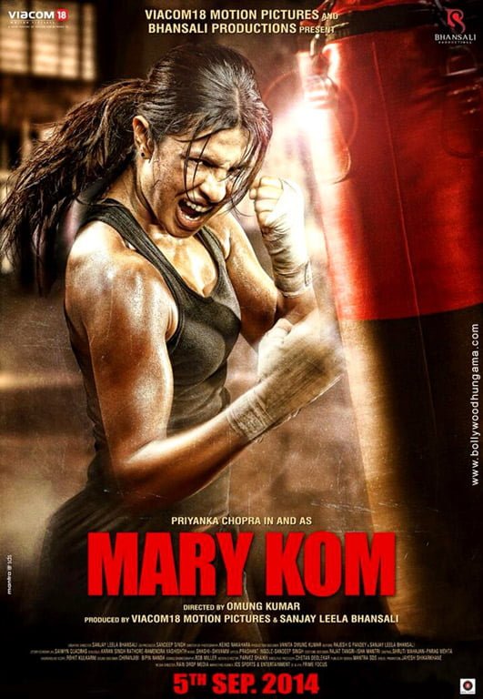 mary kom female character title bollywood film