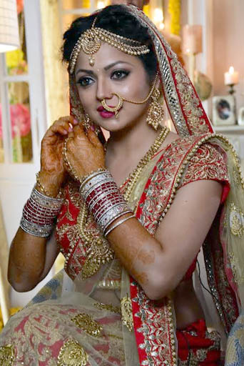 Drashti Dhami bridal look indian tv actress