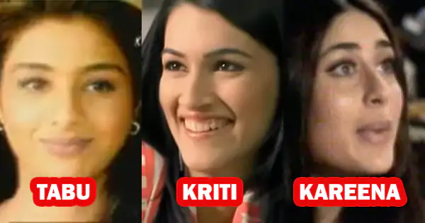 crew actresses old ad videos tabu kriti kareena