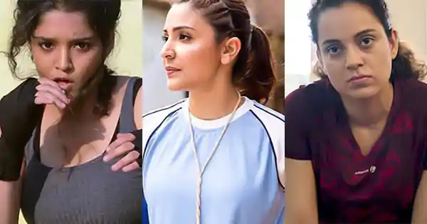 bollywood actresses as athlete in sports movies