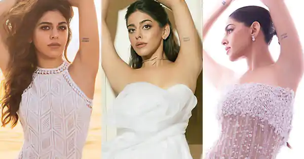 alaya f in white outfits indian actress