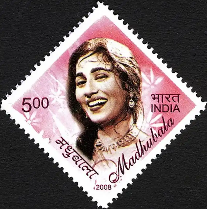 madhubala stamp 2008