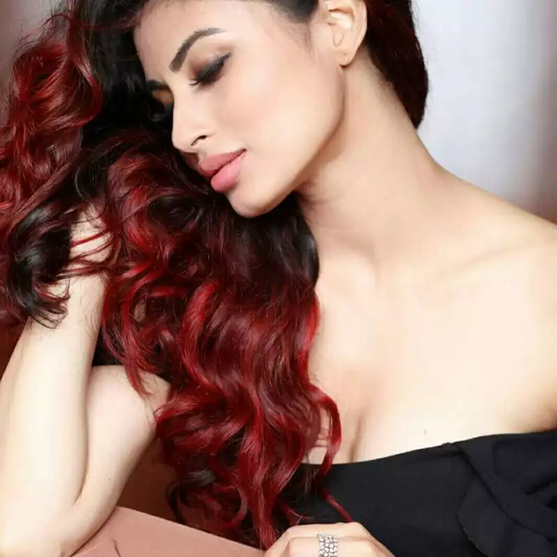 mouni roy red hair indian actress