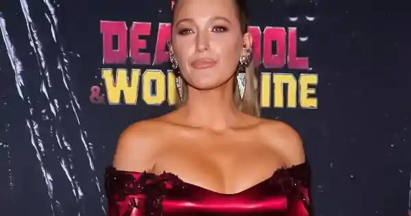 blake lively deadpool red outfit