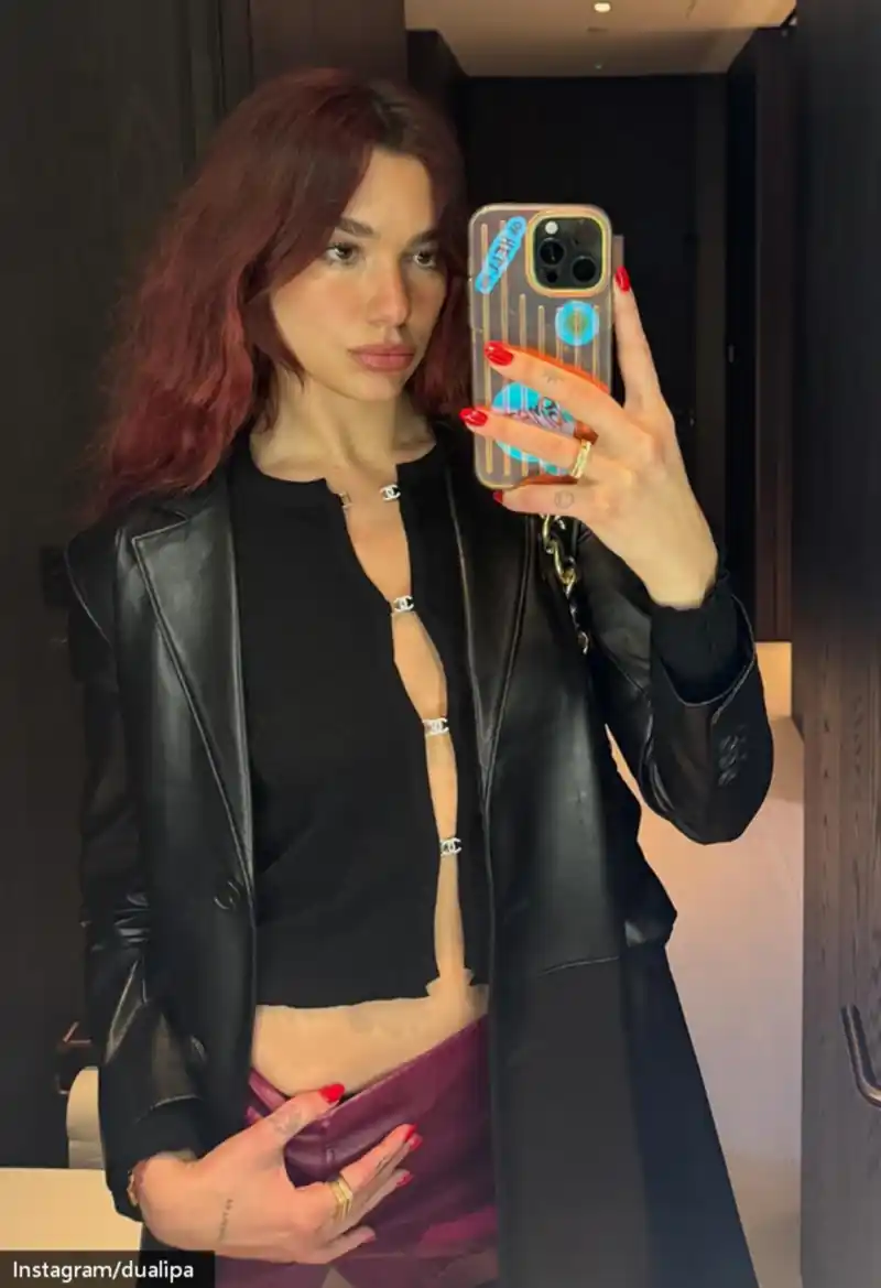 dua lipa selfie 11