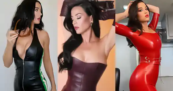 katy perry in latex outfits